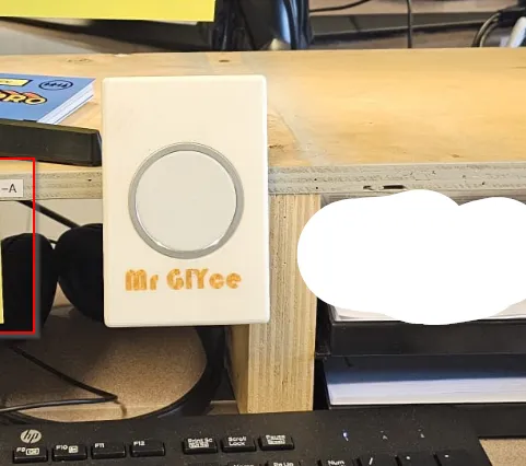 Magsafe charger shelf mount