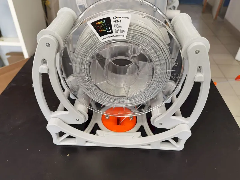 Anti-tangle spool holder remix