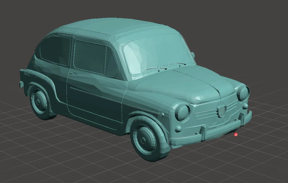Fiat 600 pleine
