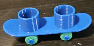 Finger Skateboard with finger pipes