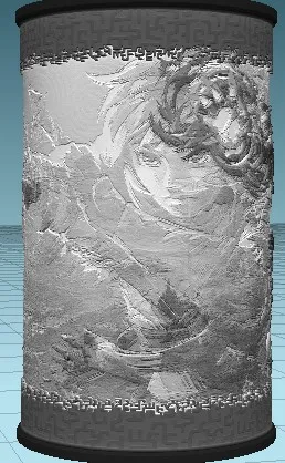 NIGHT LIGHT LITHOPHANE THE LEGEND OF ZELDA