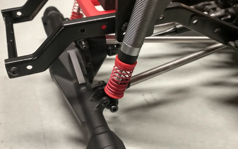 Traxxas TRX4 Shocks MiniT Spring Perches by TeamK MakerWorld