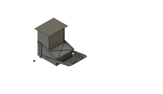 Krmítko pro malé slepice / Feeder for small hens