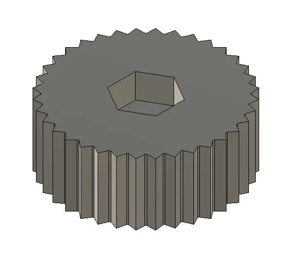 hand screw M5