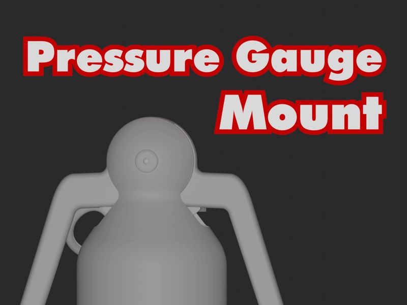 Cafelat Robot Pressure Gauge Mount