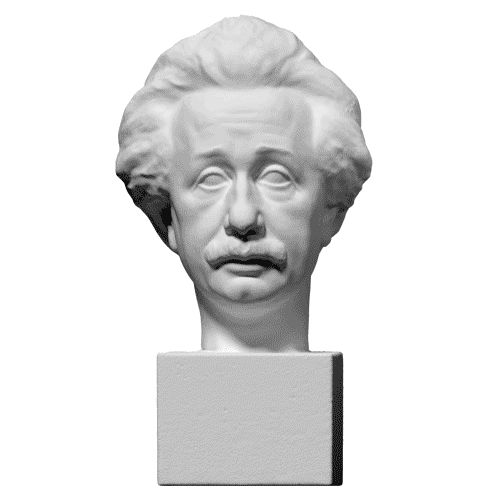 Albert Einstein bust