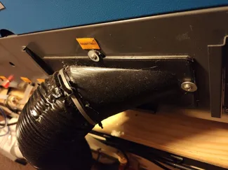 K40 Compact Exhaust Adapter