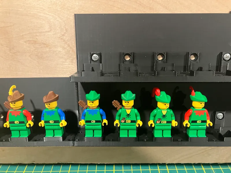 Brick Minifigure Shelf Anti Cracking