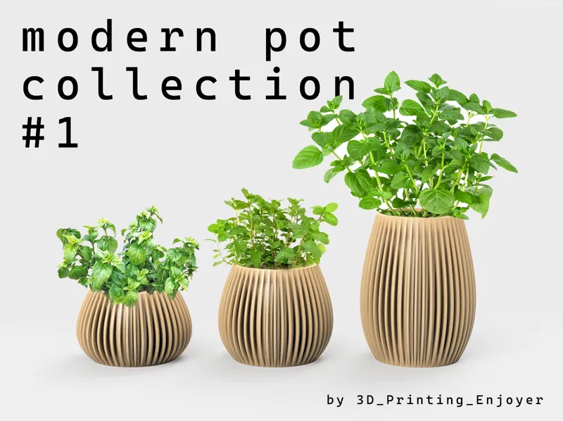 modern pot collection #1