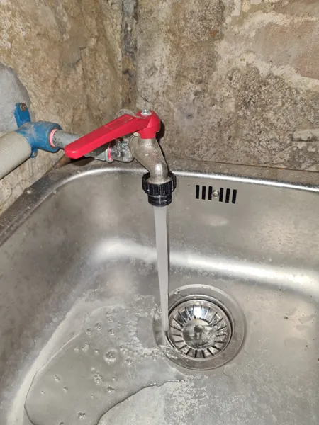 Insert aérateur pour robinet de jardin