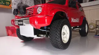 Tamiya CC-01 - body lifting