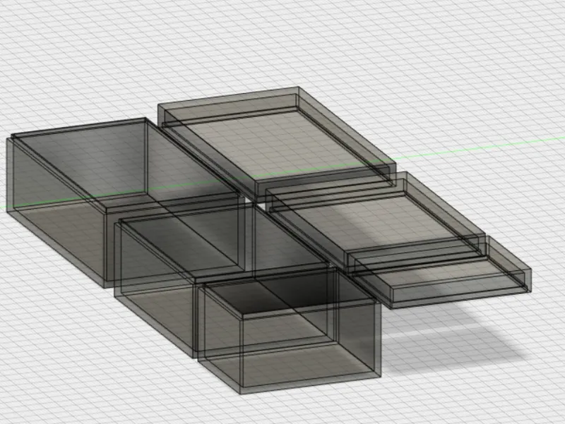Stamp Dealer Stock Card Boxes (Multiple Capacities/Lengths)