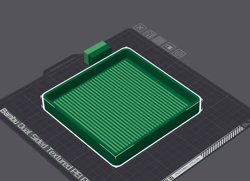 Minimal 6" x 6" Armorer / Parts Tray