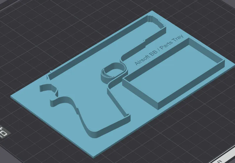 Small 1911 Silhouette BB / Parts Tray