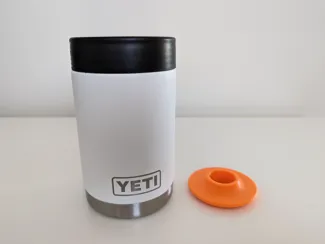 Yeti can holder puck for craft beer cans