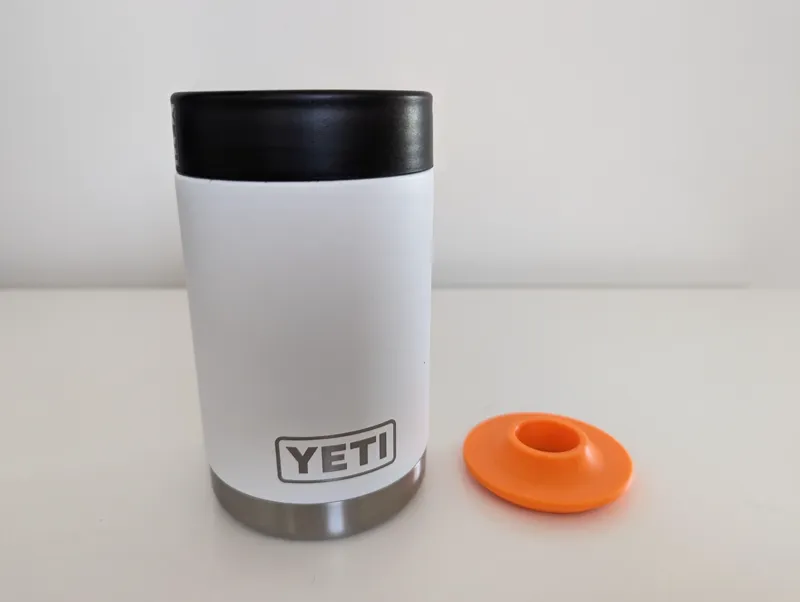 Yeti can holder puck for craft beer cans