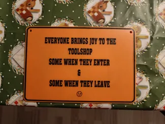 Work sign