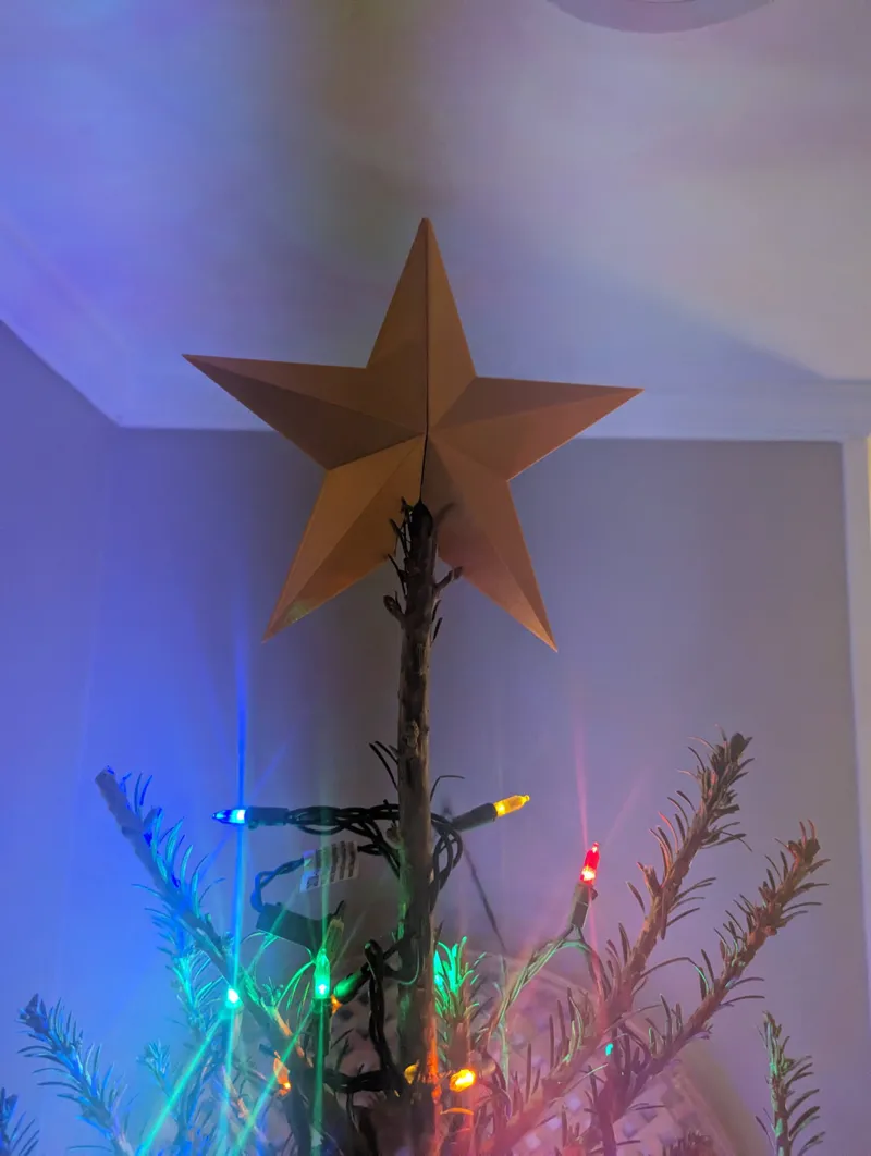 Christmas Tree Star Top