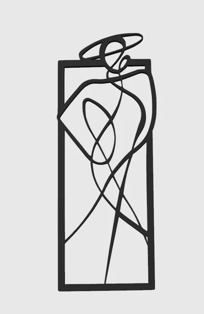 wall-decoration-silhouette-by-libroone-makerworld