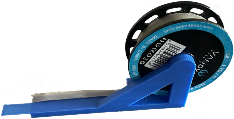 Mesh-Wire Spool holder and gauge