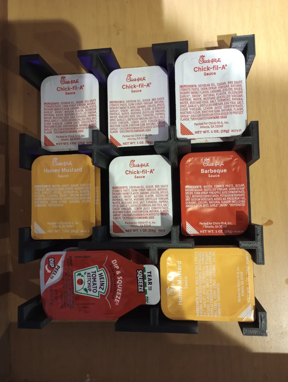 ChickFIla Sause holder by happydadto5 MakerWorld