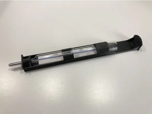 Case with thermometer blast chiller