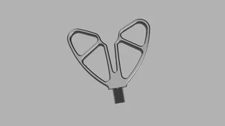 Fishing rod holder with BSF 3/4*20 thread / Držák prutu na ryby se závitem BSF 3/4*20