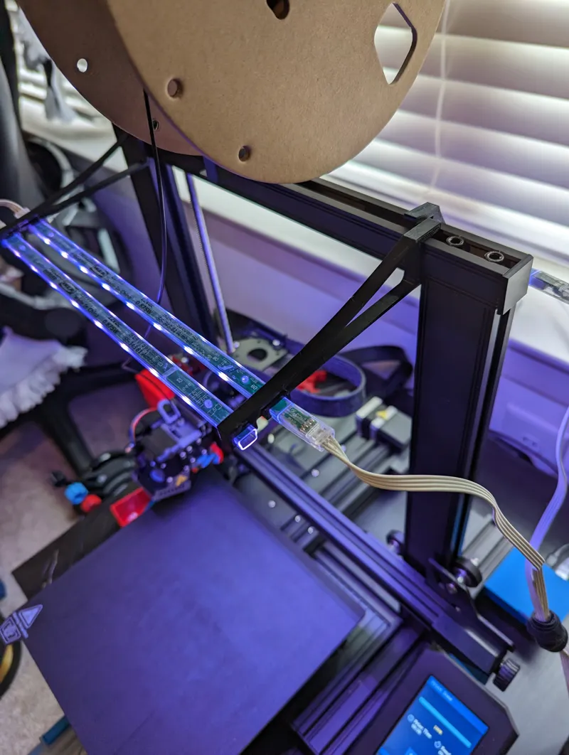 IKEA Dioder RGB Light Clip Ender 3