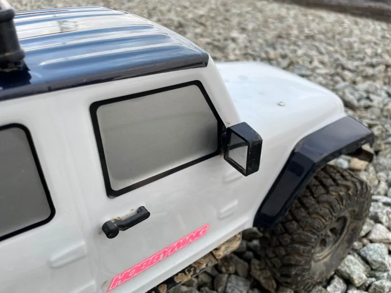 Side mirror for RC Crawler 1:10