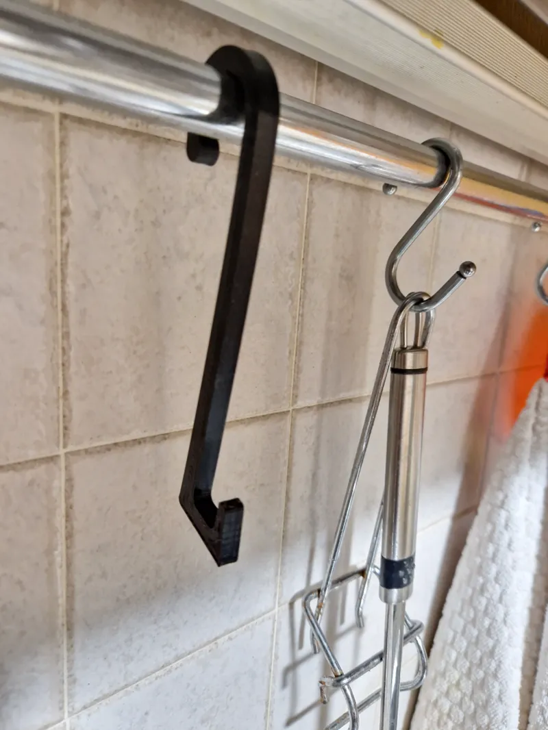 ladle hanger bar hook