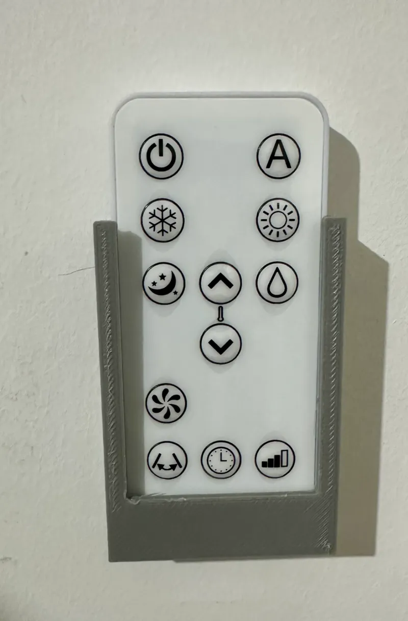Innova air conditioner remote control wall mount (supporto telecomando climatizzatore innova)
