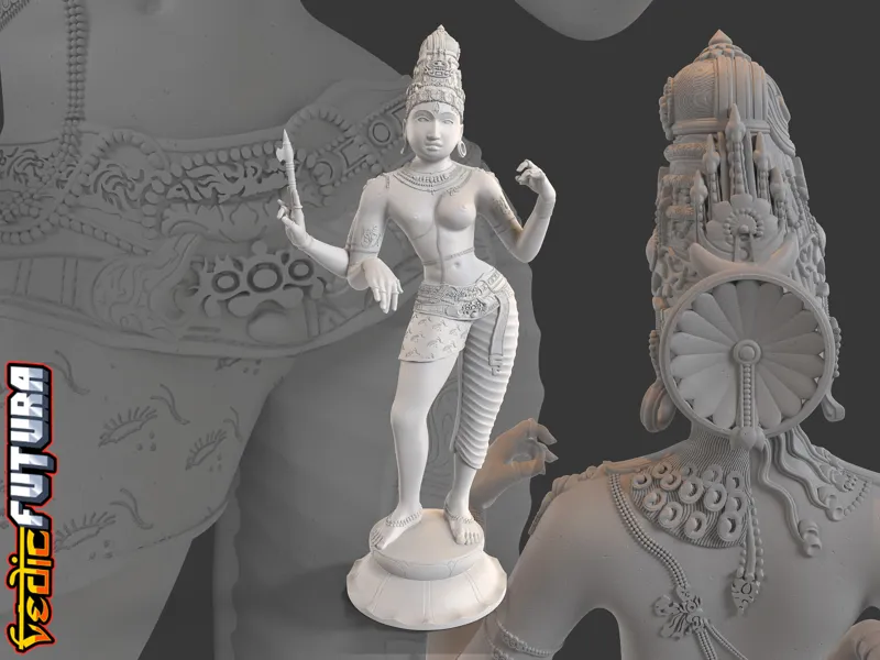 Ardhanarishvara - "The Lord Who is Half Woman."