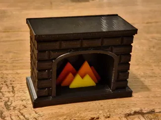 Fireplace Napkin Holder (collapsible)