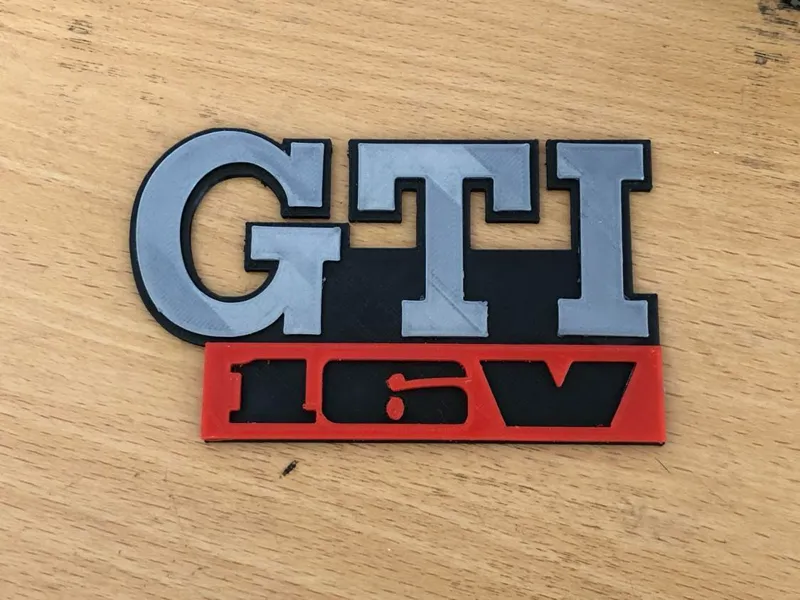 Golf MK2 GTI 16V emblem