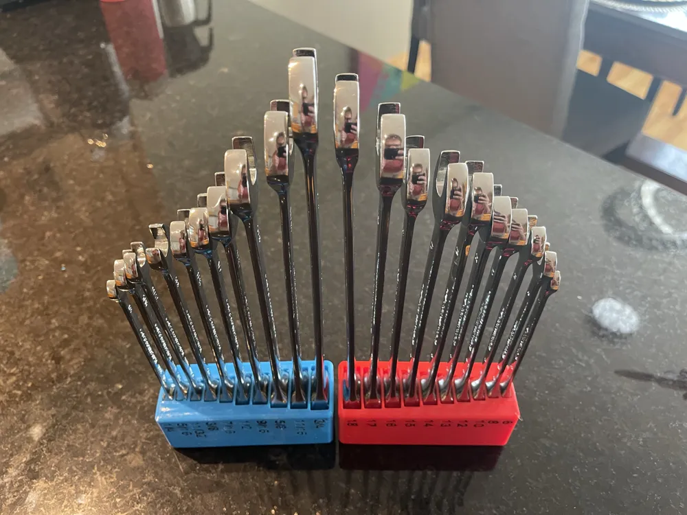 GEARWRENCH 20 Piece Ratcheting Wrench (35720A02) Organizer by npopson