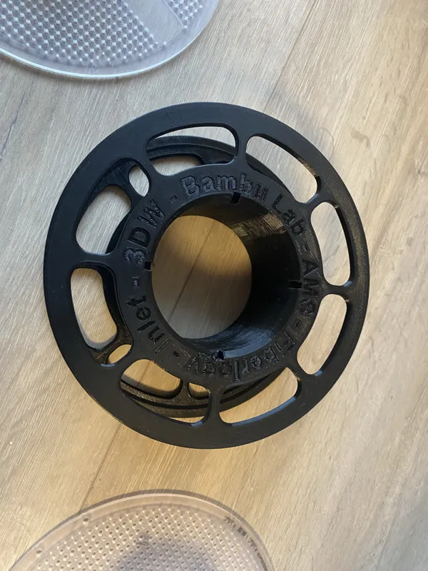 Fiberlogy-Refill inlet for BambuLab reusable spool