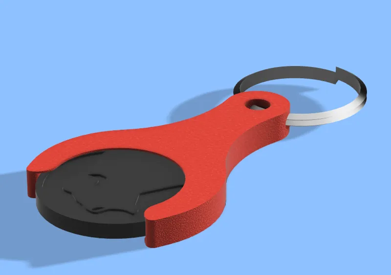 Keychain Token Holder