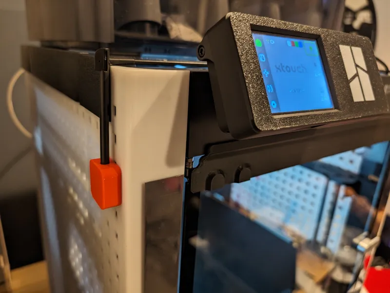 Stylus Holder for XTouch + Bambulabs P1P Pegboard