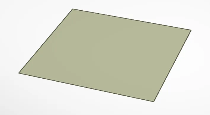 Plaque de test d'impression