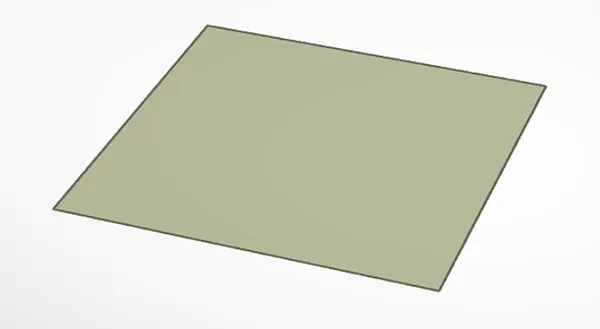Plaque de test d'impression