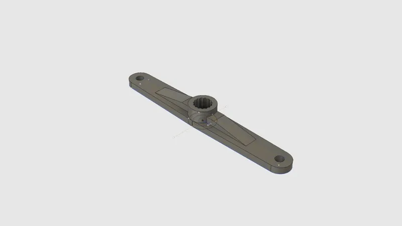 Mr2web's 9g 40mm Servo Arm for 4mm pinion