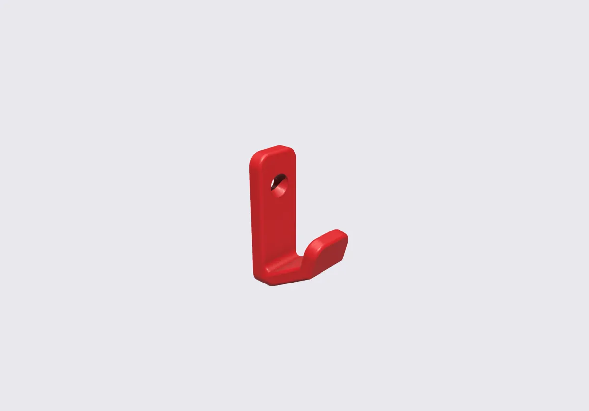 Simple wall hook - Free 3D Print Model - MakerWorld