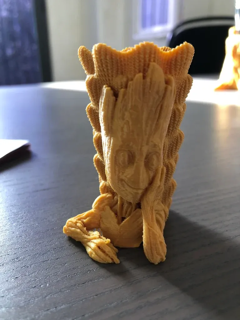 baby groot vase or pencil holder