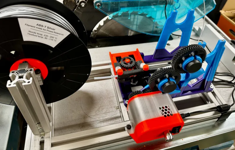 Awesome Filament Spool Rewinder - Addition