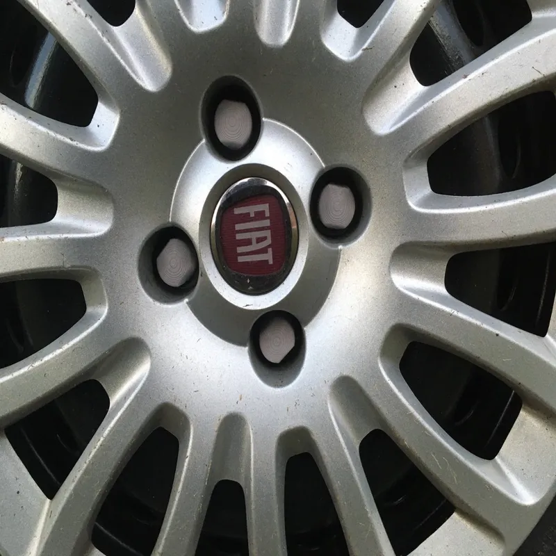 Whell screw cover