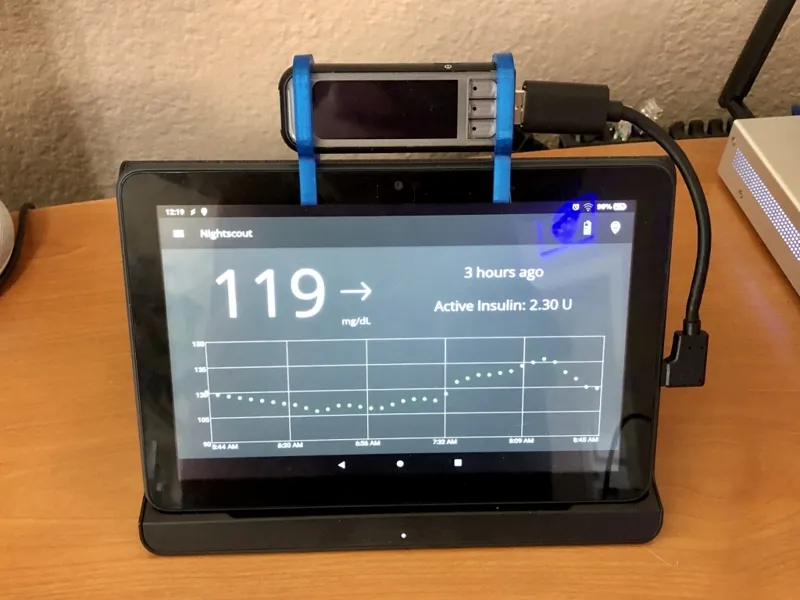 Tablet Mount for Contour Next Link 2.4