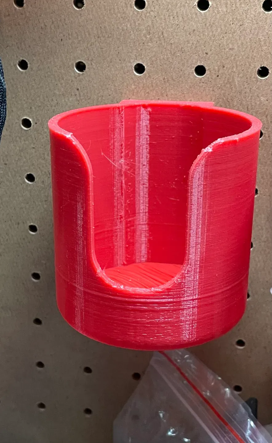 Beer Holder (Harbor Freight Workbench Pegboard) Remixed by