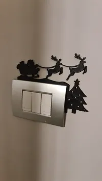 Décoration de Noël pour porte et interrupteur — photo 1