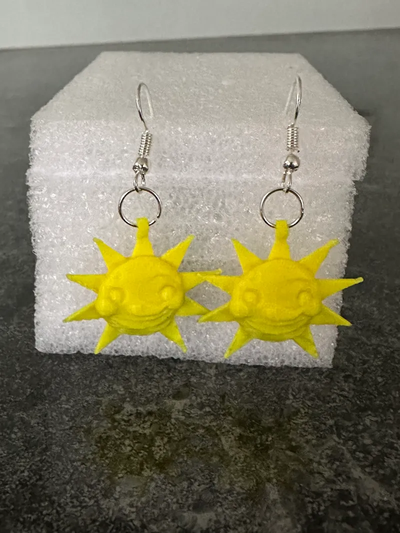 FNAF Sun character EarRings