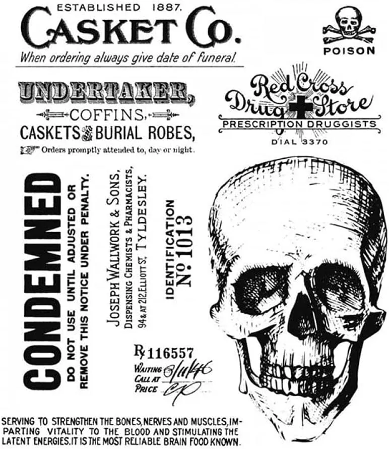 Casket Co Sign Hueforge Wall Art Filament Painting 